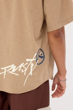 Hoodus Check Shirt Tobacco