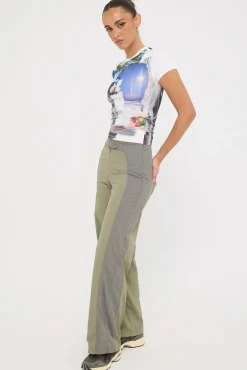 Hook Panel Trousers Khaki