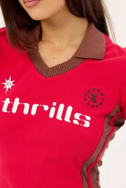 Hot Shot Polo Club Tee Cherry