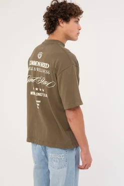 Hotel Heavyweight Easy Tee Deep Olive