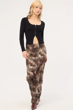Hudson Maxi Skirt Multi Animal