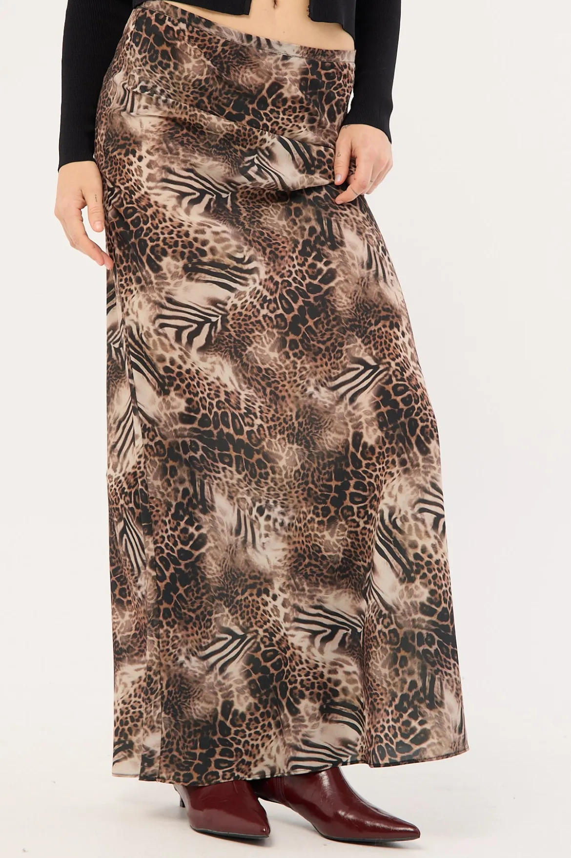 Hudson Maxi Skirt Multi Animal