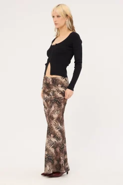Hudson Maxi Skirt Multi Animal