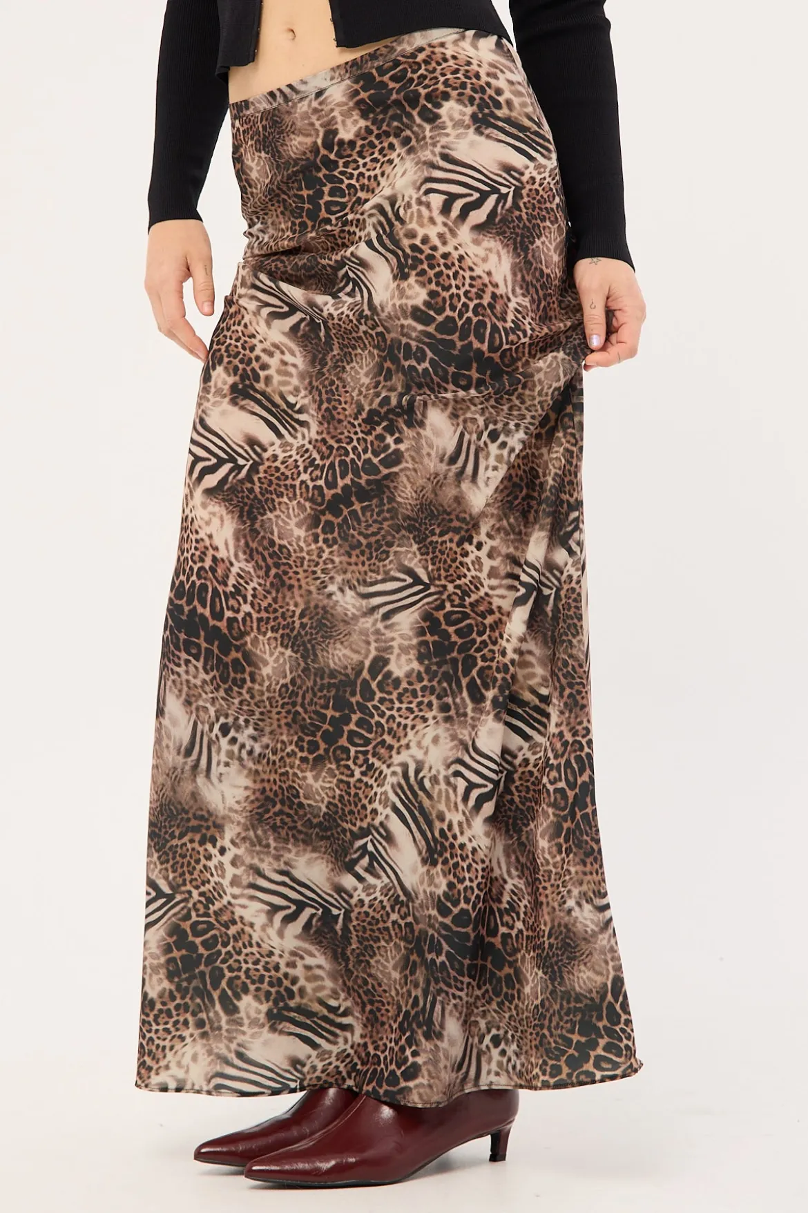 Hudson Maxi Skirt Multi Animal