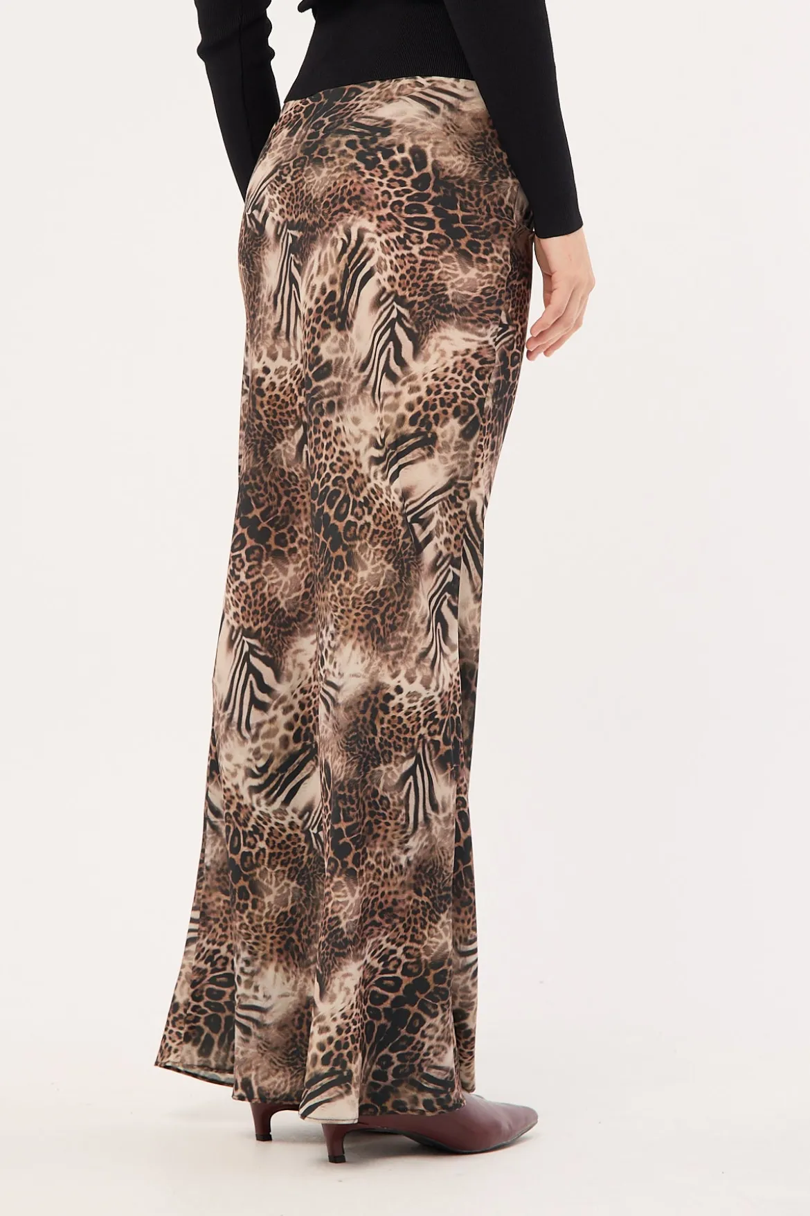 Hudson Maxi Skirt Multi Animal