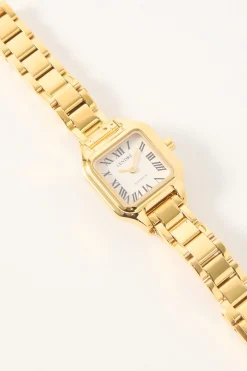Hugo Watch Gold/White