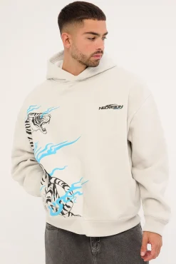 Hunt Street Hoodie Ice Grey