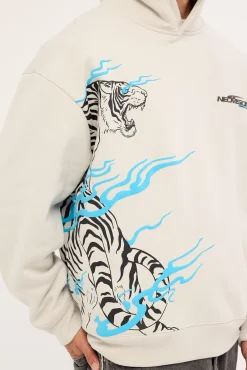 Hunt Street Hoodie Ice Grey