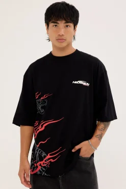 Hunt Street Super Heavy Tee Black
