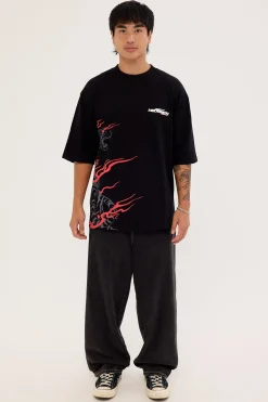 Hunt Street Super Heavy Tee Black