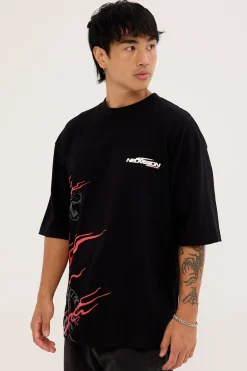Hunt Street Super Heavy Tee Black