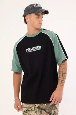 Hustler Heavy Tee Black