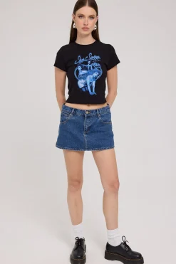 Ice Spice Baby Tee Black