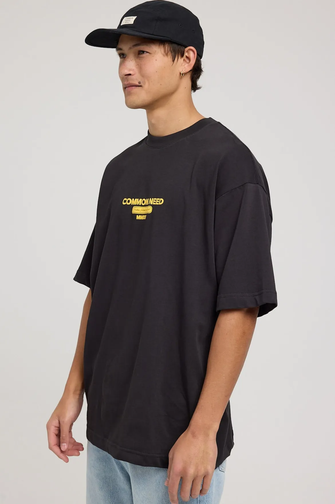 Immortal Heavyweight Boxy Tee Night Black