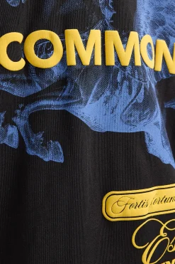 Immortal Heavyweight Boxy Tee Night Black