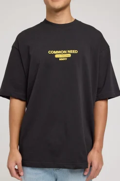 Immortal Heavyweight Boxy Tee Night Black