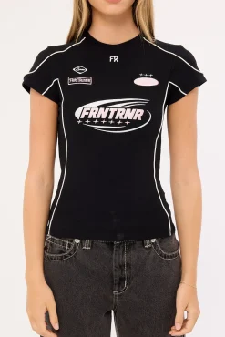 Impact Grid Nano Tee Black Pink