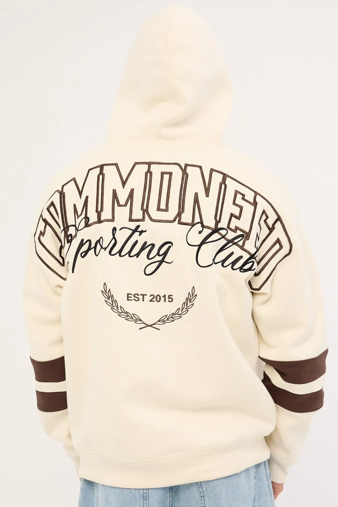 Imperium Boxy Hoodie Off White