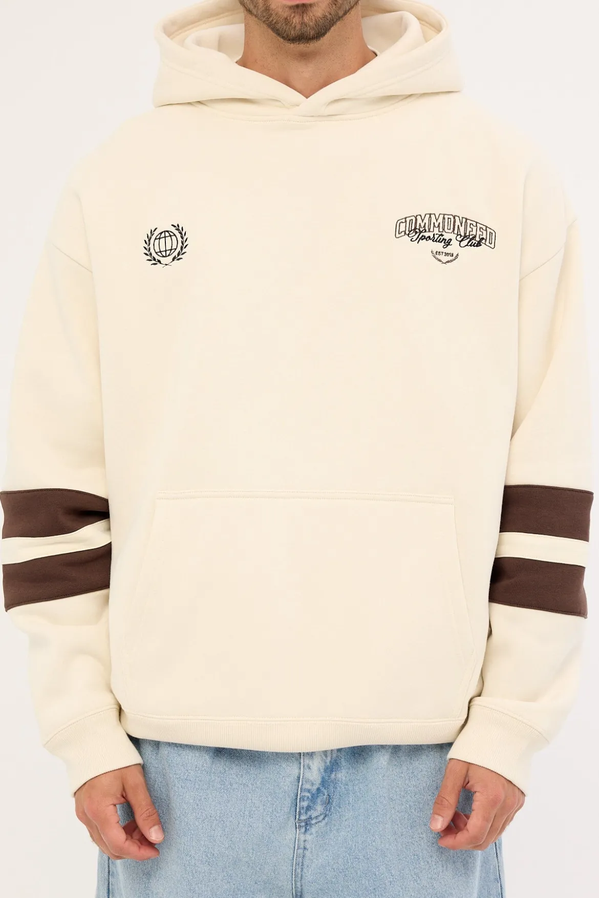 Imperium Boxy Hoodie Off White