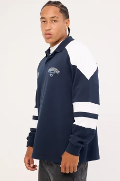 Imperium Rugby Shirt Navy/White