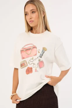 In My Bag Oversized T-Shirt White