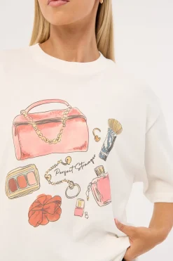 In My Bag Oversized T-Shirt White