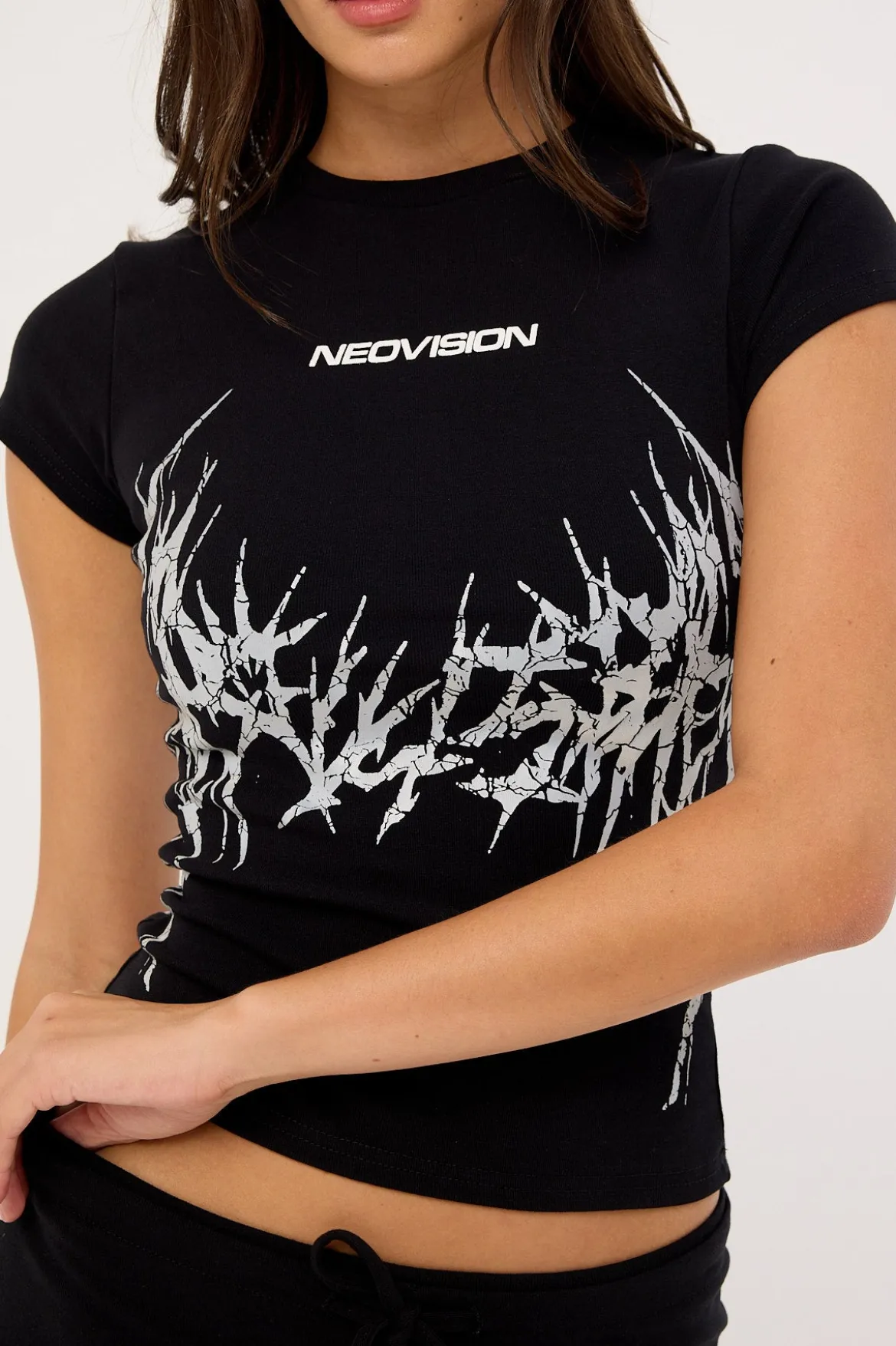 Infernal Baby Tee Black