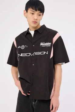 Inferno Oversize Shirt Black