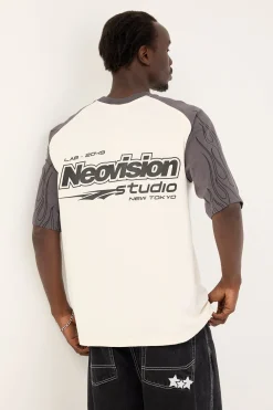 Inferno Raglan Street Super Heavy Tee Off White