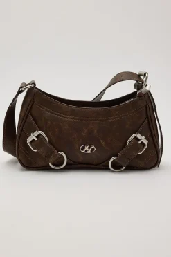 Infinite Buckle Bag Brown