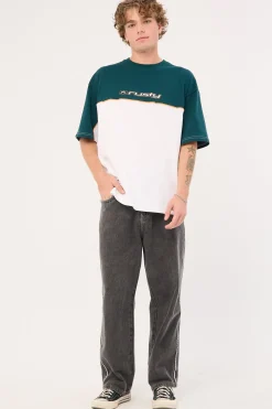 Infinity 3.0 Heavy Tee White/Deep Teal