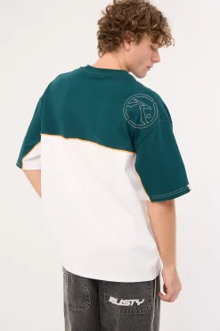 Infinity 3.0 Heavy Tee White/Deep Teal