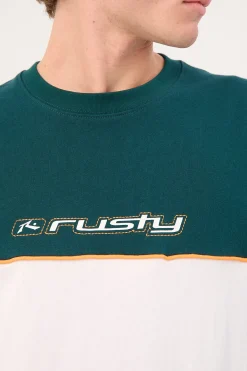 Infinity 3.0 Heavy Tee White/Deep Teal