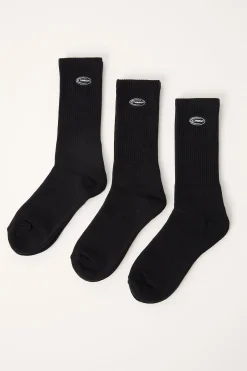 Innovative Sock 3 Pack Black