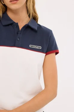 Insert Dad Joke Baby Polo Tee Multi