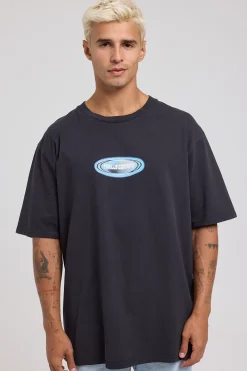 Insomnia Oversize Fit Tee Washed Black