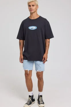 Insomnia Oversize Fit Tee Washed Black
