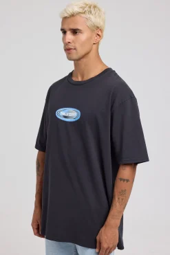Insomnia Oversize Fit Tee Washed Black