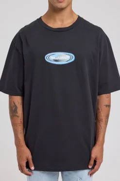 Insomnia Oversize Fit Tee Washed Black
