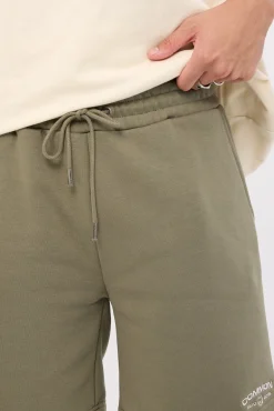 Intermission Sweat Short Olive Green