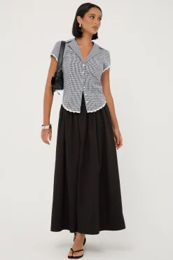 Isley Maxi Skirt Black