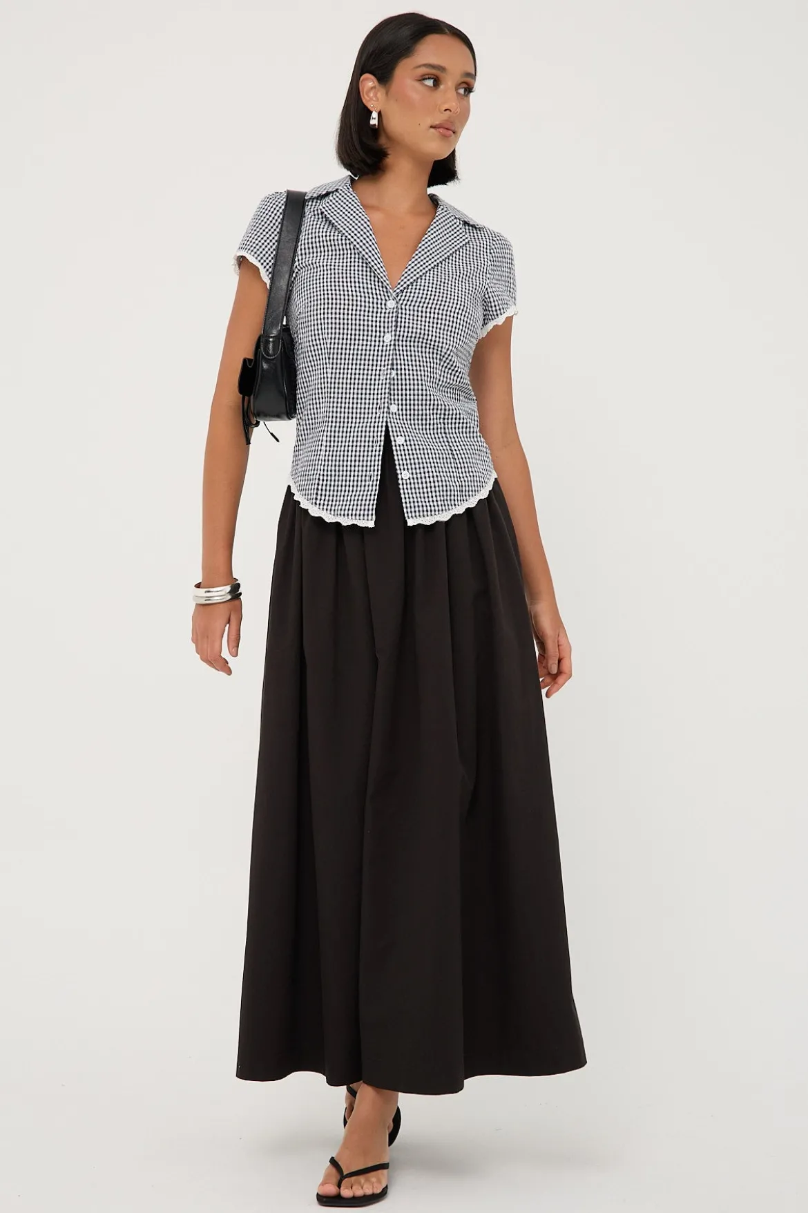 Isley Maxi Skirt Black