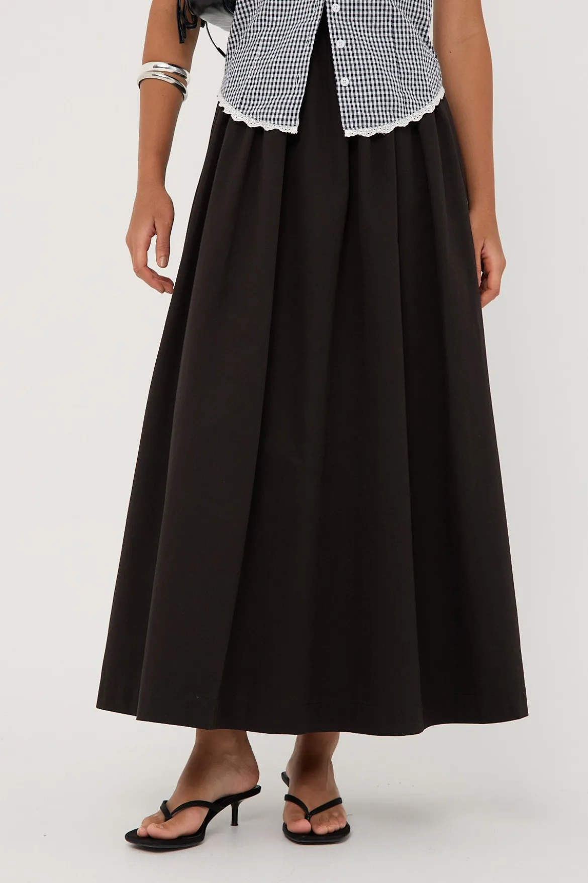Isley Maxi Skirt Black