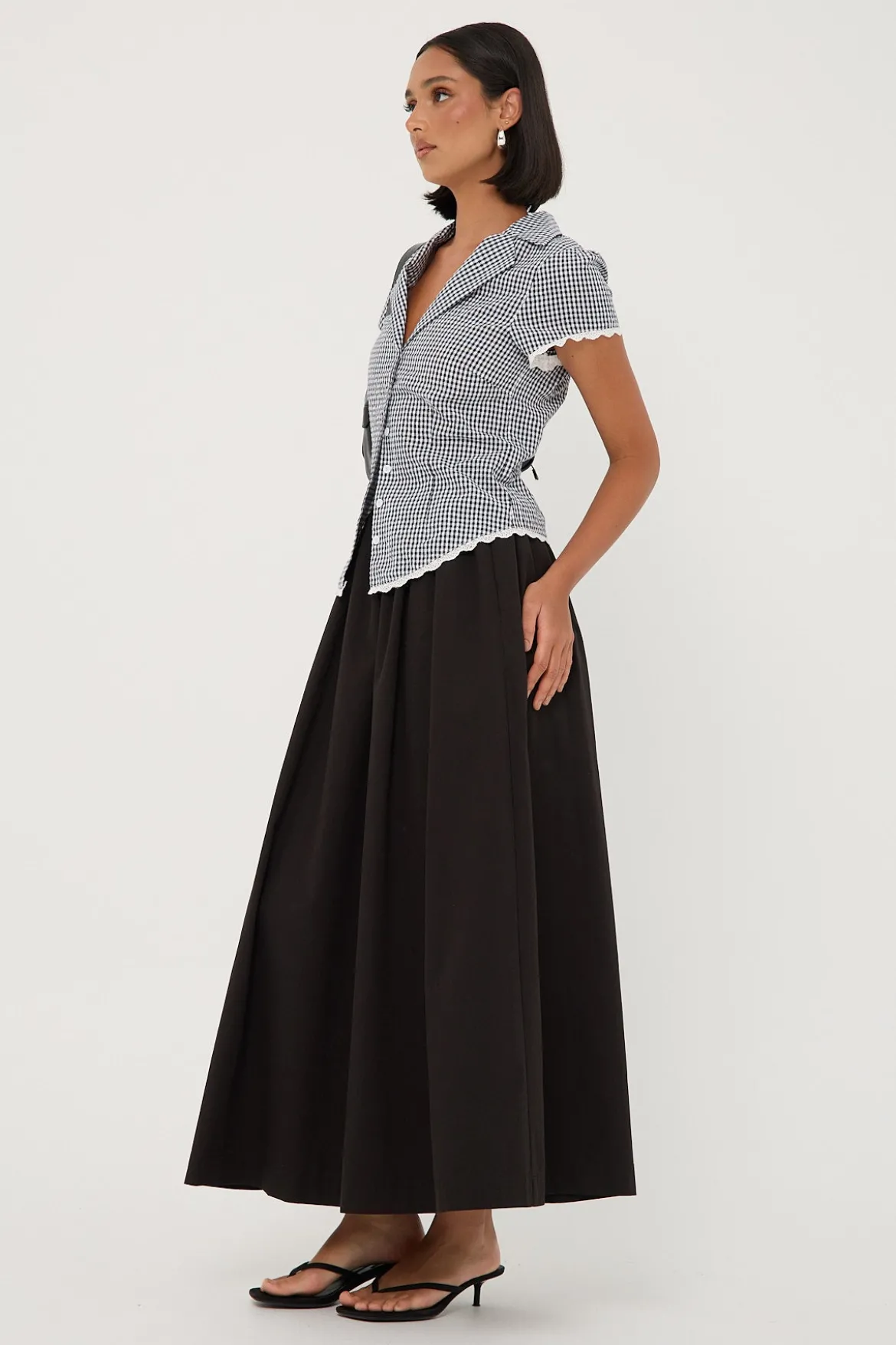 Isley Maxi Skirt Black