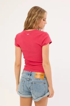 It's All About Me Baby Tee Rasberry