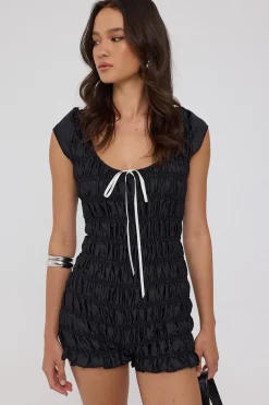 Ivy Romper Onyx