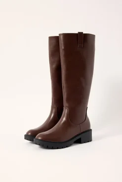 JAILYN BOOT Chocolate Brown