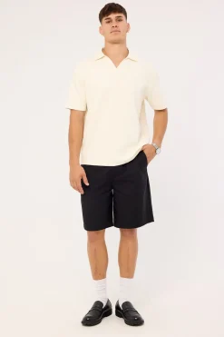 Jaxon Baggy Tailored Short Black