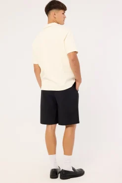 Jaxon Baggy Tailored Short Black