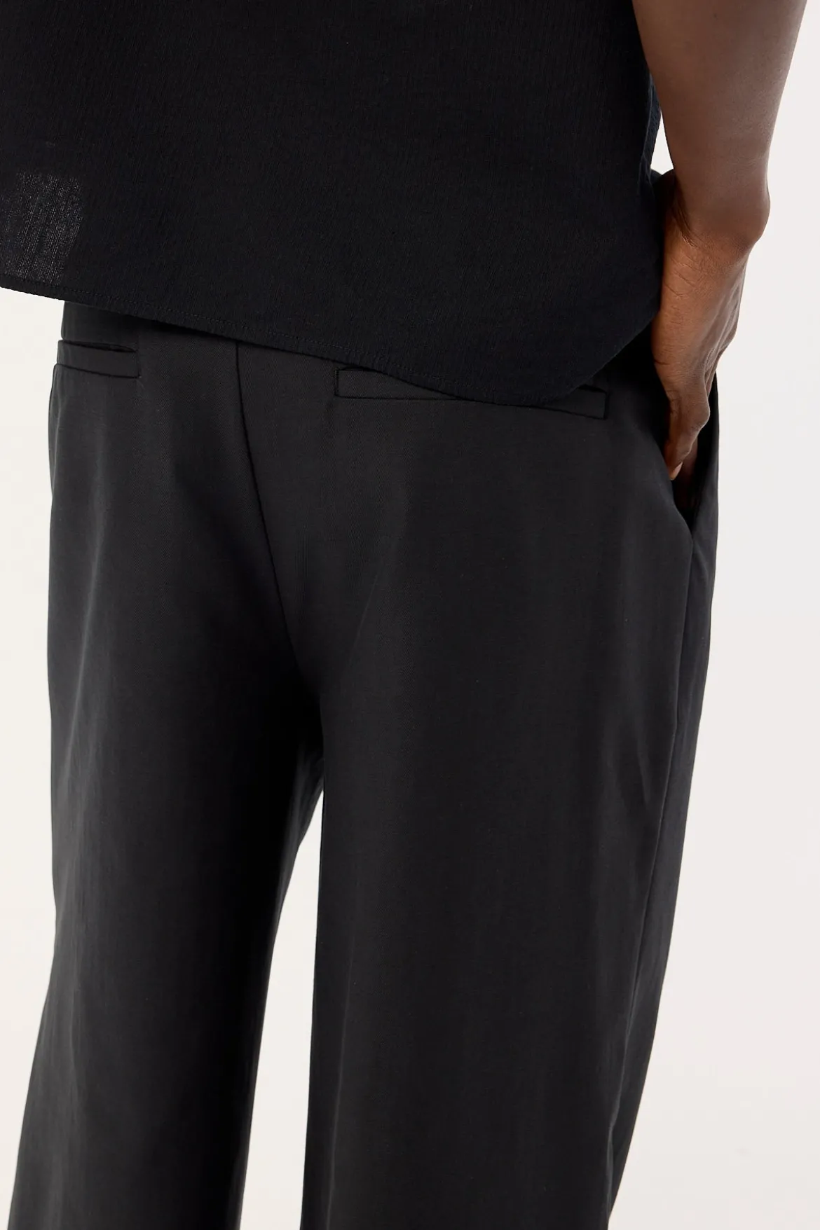 Jaxon Baggy Tailored Trouser Black